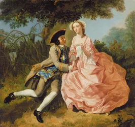 Lovers in a Landscape, c.1740